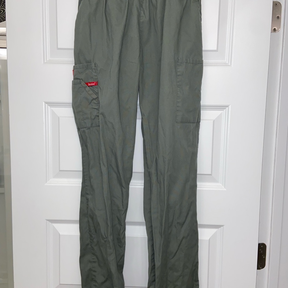 Dickies Green Women's Scrub Pants